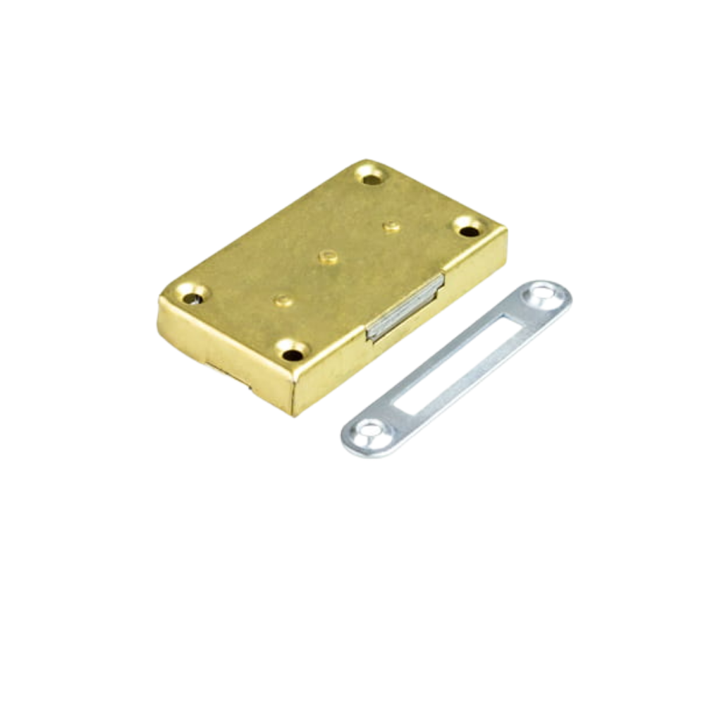 Möbelschloss 35x60mm - Gold