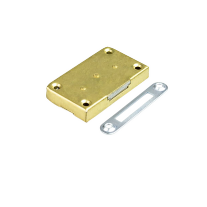 Möbelschloss 35x60mm - Gold