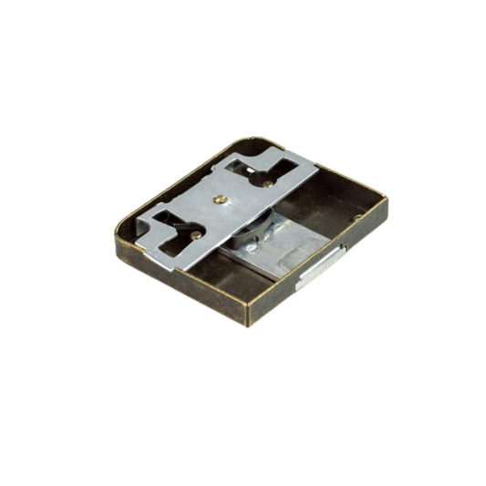 Möbelschloss 35x60mm - Altgold