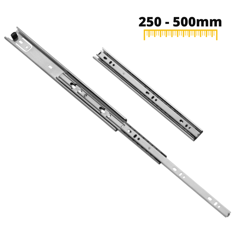 1 Satz Kugelführung Schubladenschienen, H30