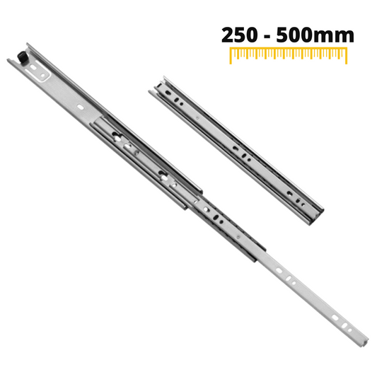 1 Satz Kugelführung Schubladenschienen, H30