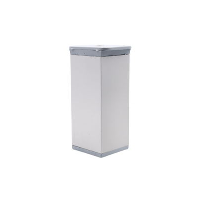 Möbelfüße Quadratisch 40x40mm - 100mm Aluminium