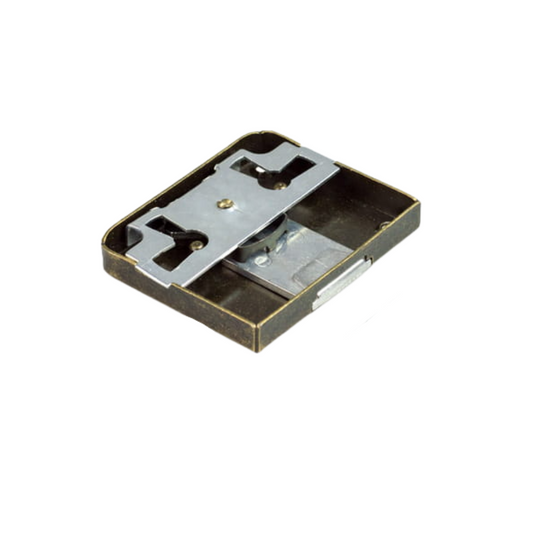 Möbelschloss 40x60mm - Altgold