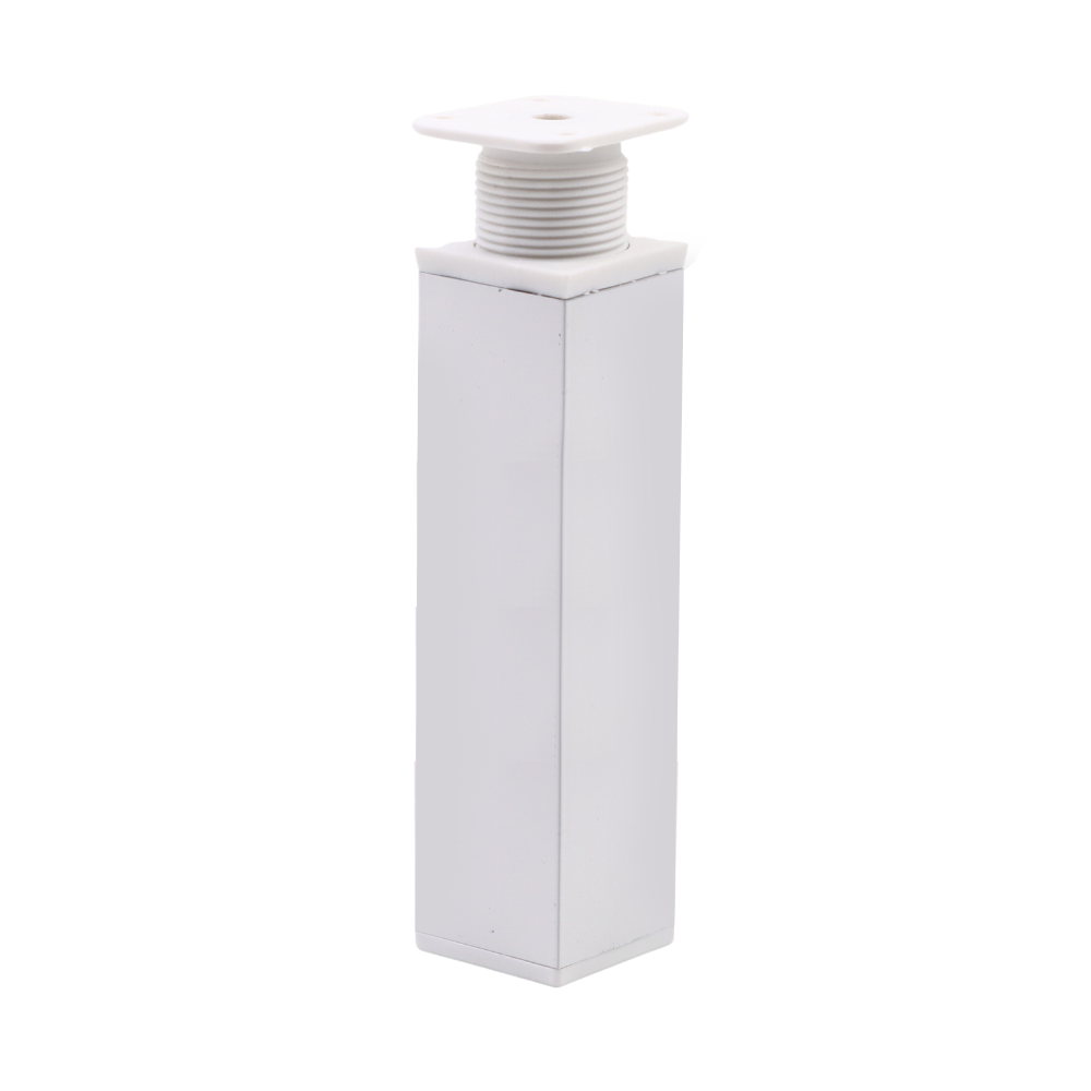 Möbelfüße Quadratisch 40x40mm - 150mm - Weiß