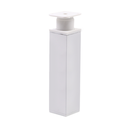 Möbelfüße Quadratisch 40x40mm - 150mm - Weiß
