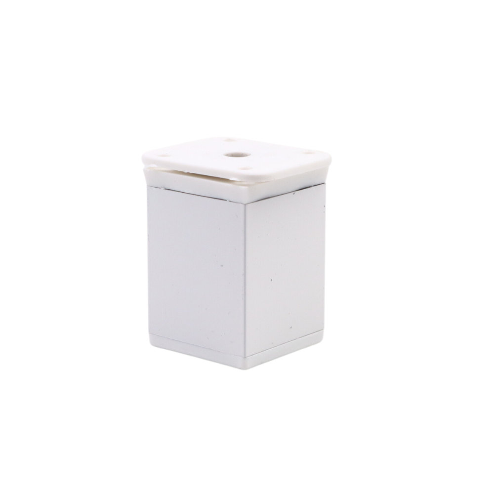 Möbelfüße Quadratisch 40x40mm - 60mm - Weiß