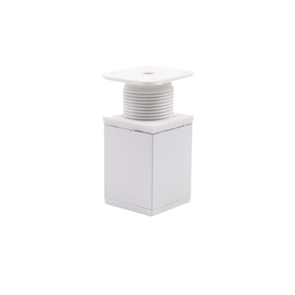 Möbelfüße Quadratisch 40x40mm - 60mm - Weiß