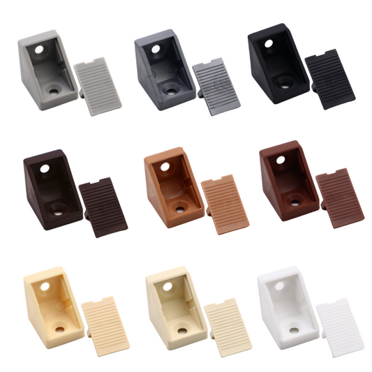 Korpusverbinder aus Kunststoff mit separater Abdeckung