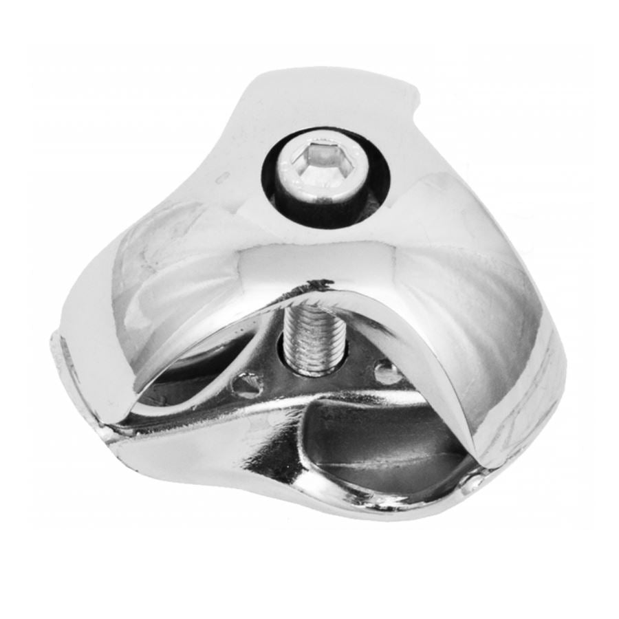 25mm Dreifacher Rohrverbinder, Chrom Furnica Left 