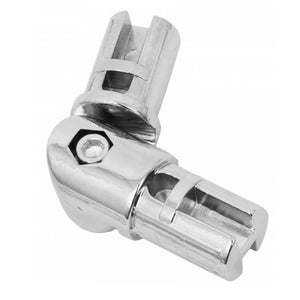 25mm Rohrverbinder Gelenkstück, Chrom