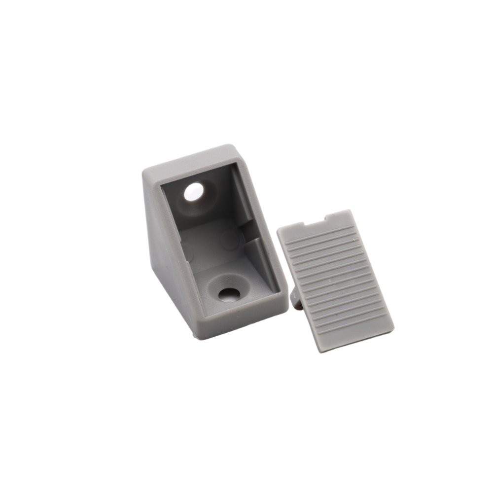 Korpusverbinder aus Kunststoff mit separater Abdeckung