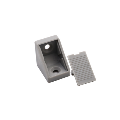 Korpusverbinder aus Kunststoff mit separater Abdeckung