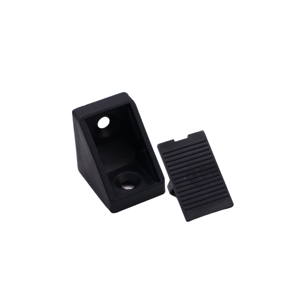 Korpusverbinder aus Kunststoff mit separater Abdeckung