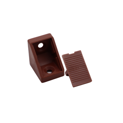 Korpusverbinder aus Kunststoff mit separater Abdeckung