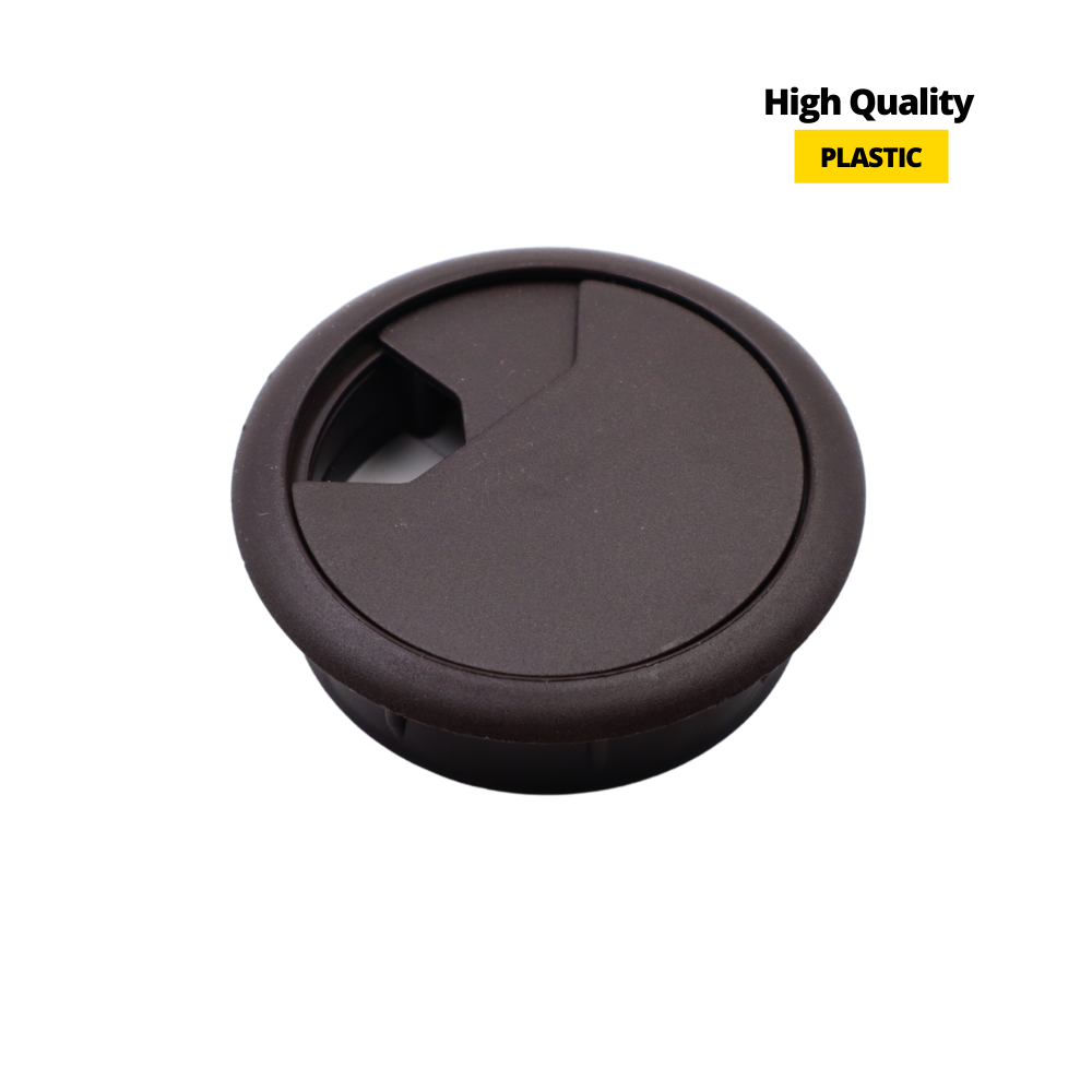 Kabeldurchlass aus Kunststoff Ø60mm, Extra Dunkelbraun