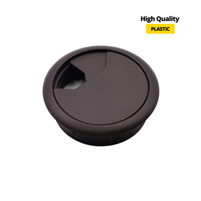 Kabeldurchlass aus Kunststoff Ø60mm, Extra Dunkelbraun