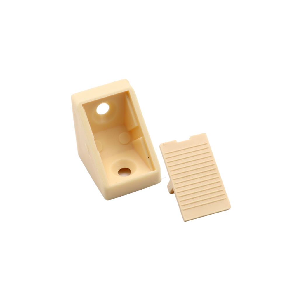 Korpusverbinder aus Kunststoff mit separater Abdeckung