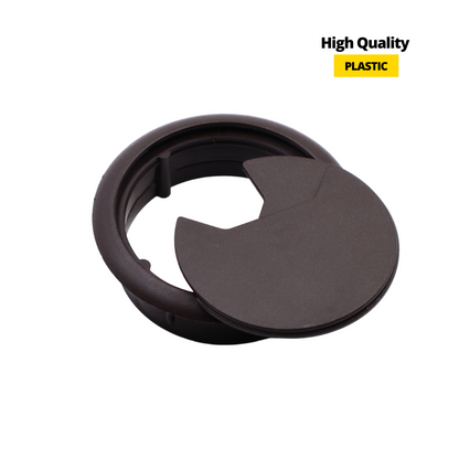 Kabeldurchlass aus Kunststoff Ø60mm, Extra Dunkelbraun