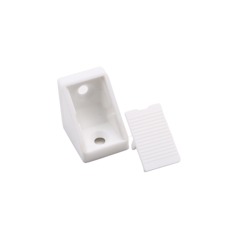 Korpusverbinder aus Kunststoff mit separater Abdeckung