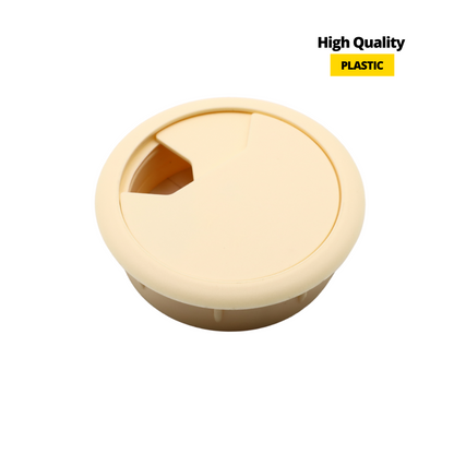 Kabeldurchlass aus Kunststoff Ø60mm, Creme