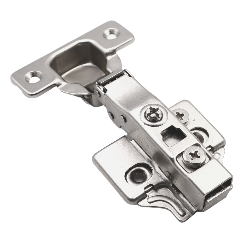 3D 110° Soft-Close-Scharnier, H0-Montageplatte, Aufsatztüren