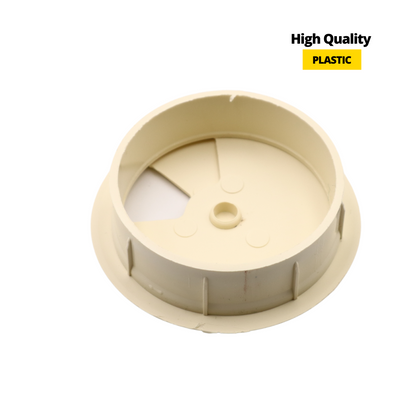 Kabeldurchlass aus Kunststoff Ø60mm, Vanille