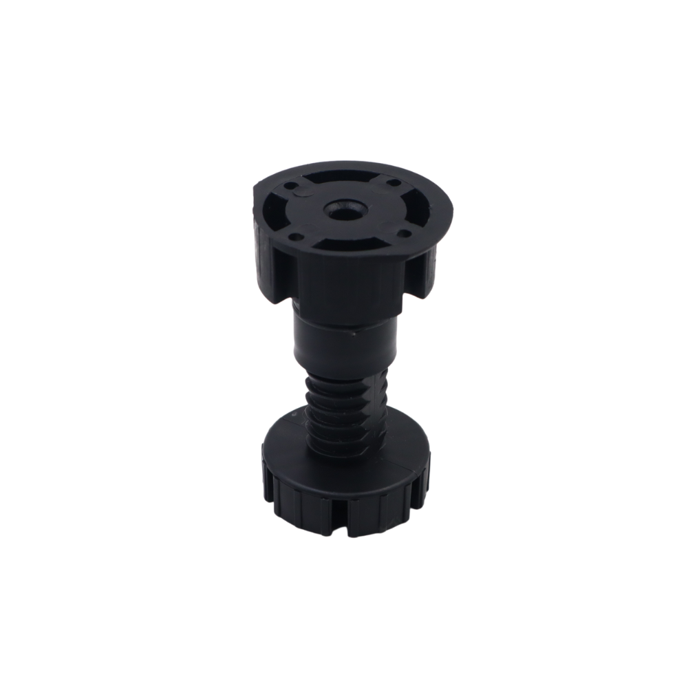 Verstellbare Küchenfüße 60mm - Schwarz