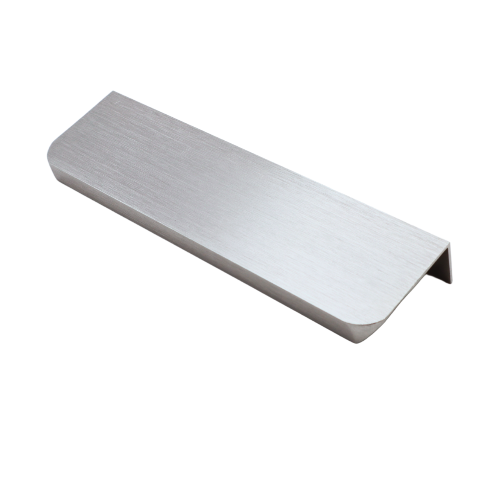 Kantengriff 128mm (148mm Gesamtlänge) - Gebürsteter Edelstahl