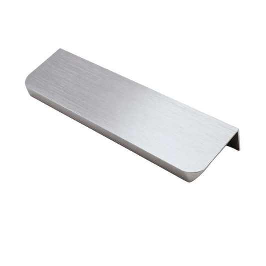 Kantengriff 128mm (148mm Gesamtlänge) - Gebürsteter Edelstahl