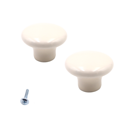 Möbelknopf aus Porzellan