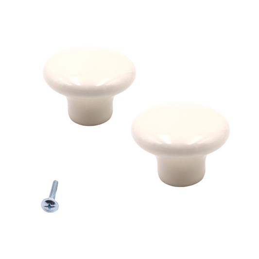 Möbelknopf aus Porzellan