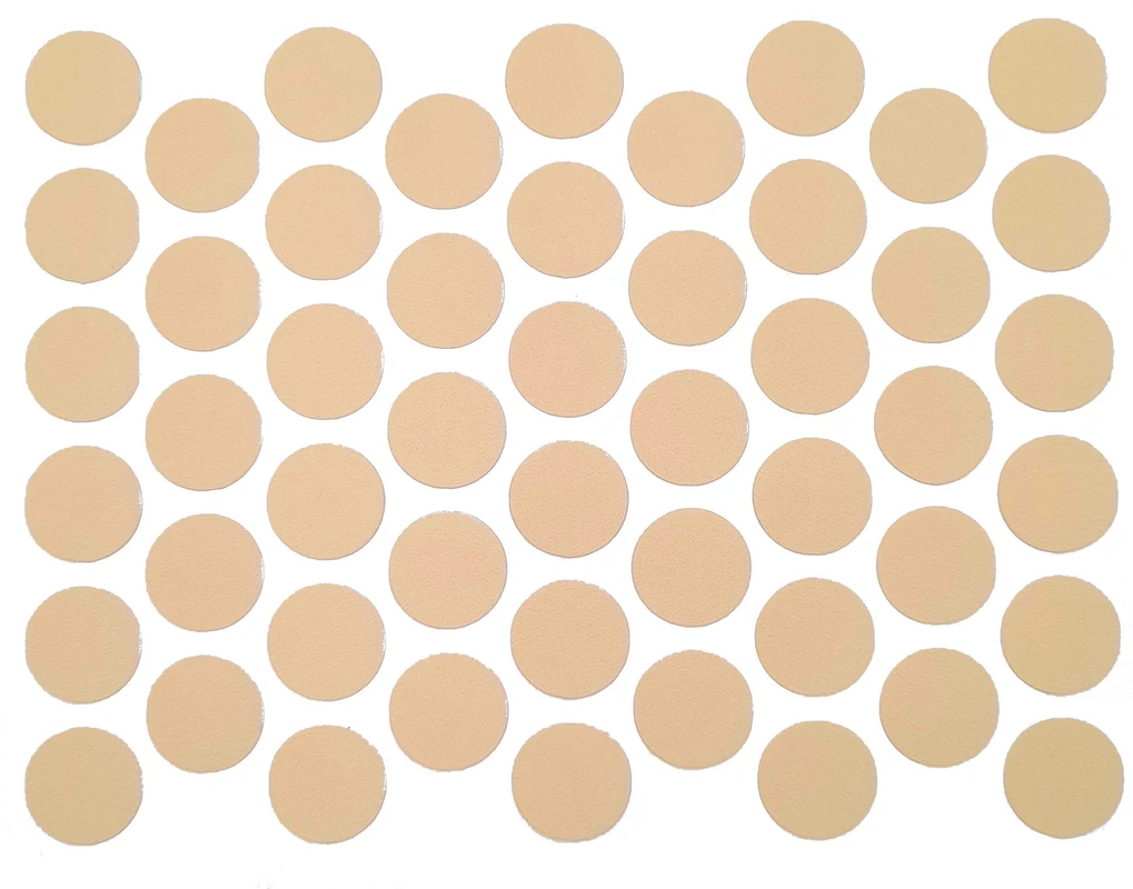 Schraubabdeckkappen Selbstklebend - Beige 14mm