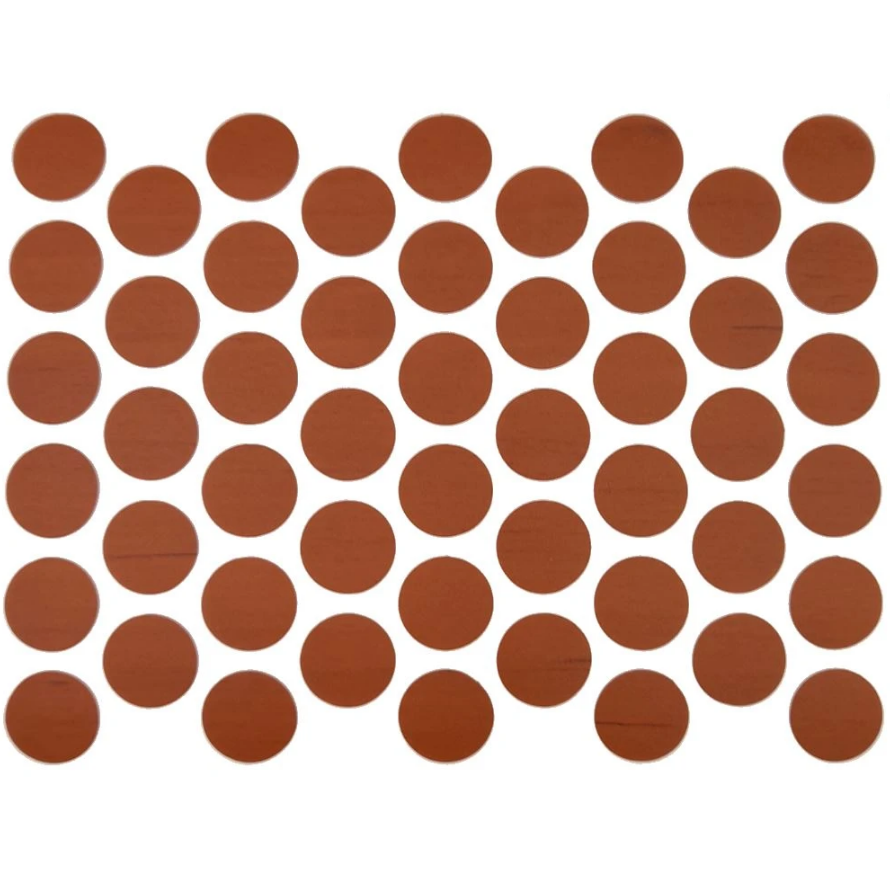 Schraubabdeckkappen Selbstklebend - Birke 14mm