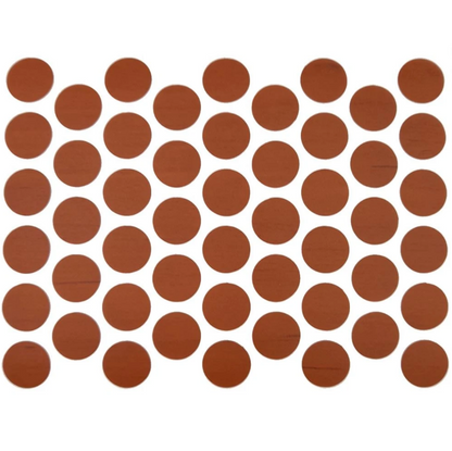 Schraubabdeckkappen Selbstklebend - Birke 14mm