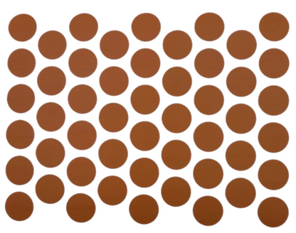 Schraubabdeckkappen Selbstklebend - Birne 14mm