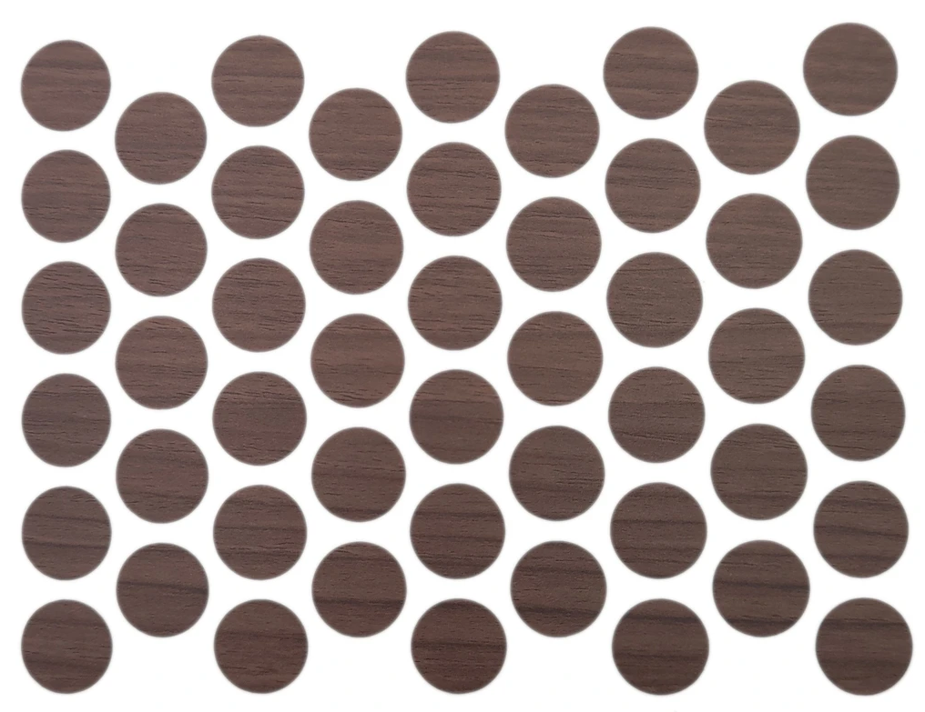 Schraubabdeckkappen Selbstklebend - Eiche Chamonix 14mm