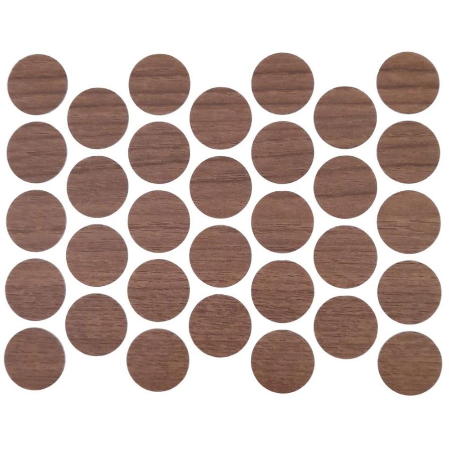 Schraubabdeckkappen Selbstklebend - Eiche Chamonix 18mm