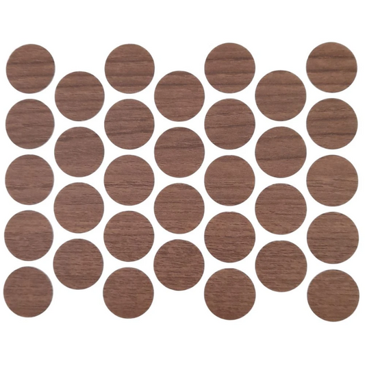 Schraubabdeckkappen Selbstklebend - Eiche Chamonix 18mm