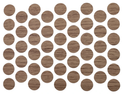 Schraubabdeckkappen Selbstklebend - Eiche Halifax 14mm