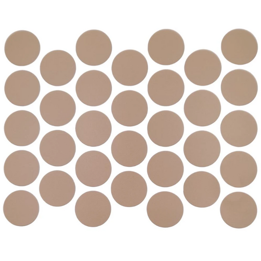 Schraubabdeckkappen Selbstklebend - Latte 18mm