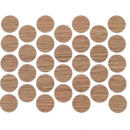 Schraubabdeckkappen Selbstklebend - Salerno 18mm