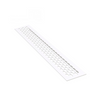 Aluminium-Lüftungsgitter für Küchenarbeitsplatten / Sockel, 484x60mm -  Furnica