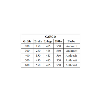 60er Soft-Close Drahtkorb für Küchenschränke - 2 Einlegeböden- Anthrazit