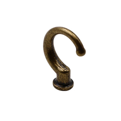 Einzelner Kleiderhaken -  Antik Gold