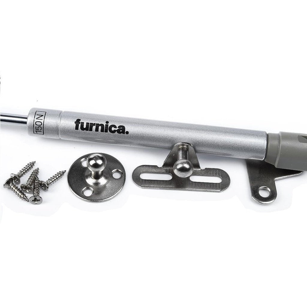 Gasdruckdämpfer Silber 250mm - 150N - Furnica