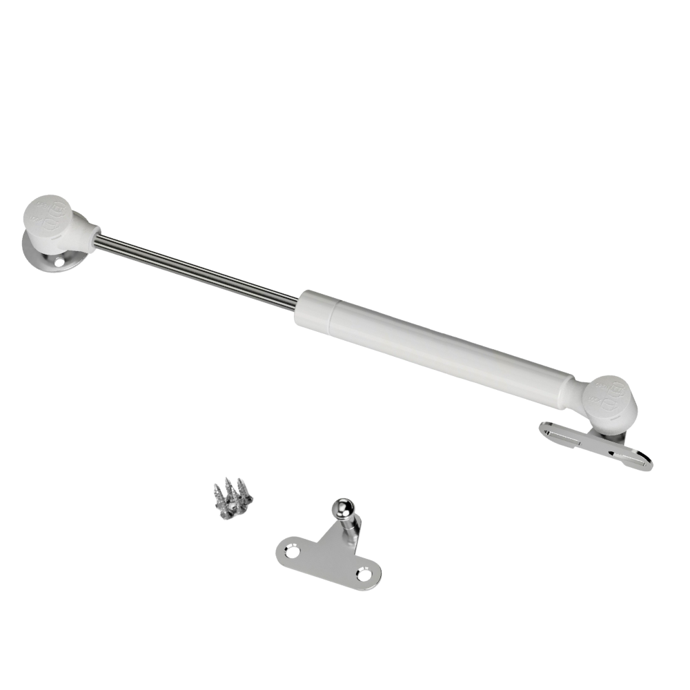 Gasdruckdämpfer Weiß 250mm - 60N