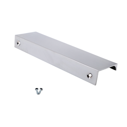 Griffleiste Kantengriff 128mm (148mm Gesamtlänge) - Chrom