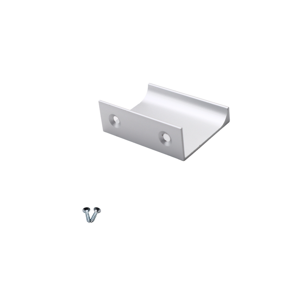 Griffleiste Kantengriff 32mm (52mm Gesamtlänge) - Aluminium