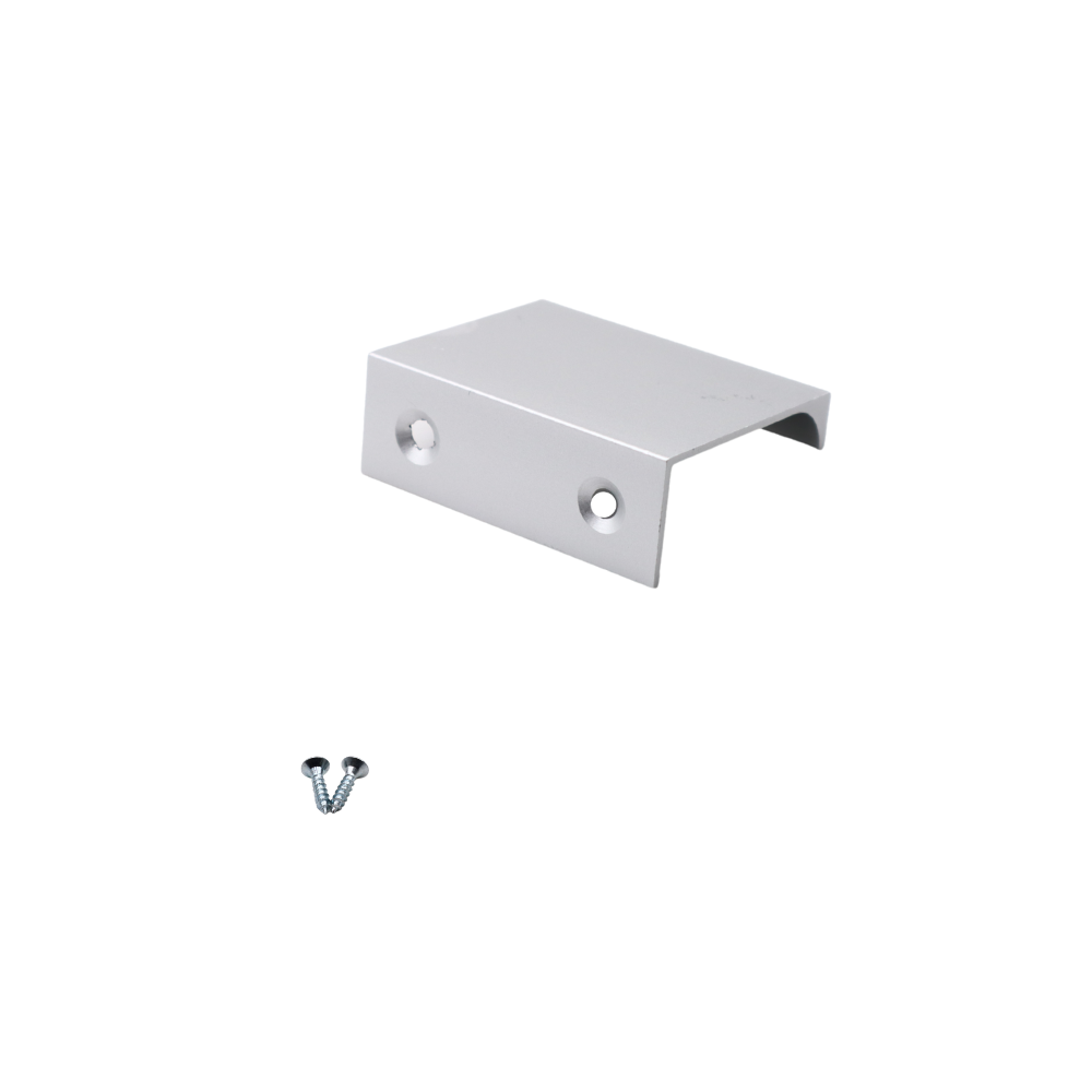 Griffleiste Kantengriff 32mm (52mm Gesamtlänge) - Aluminium