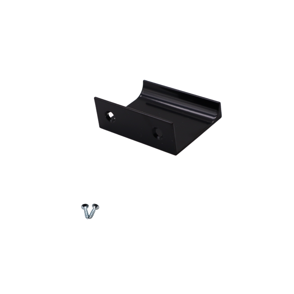 Griffleiste Kantengriff 32mm (52mm Gesamtlänge) - Schwarz